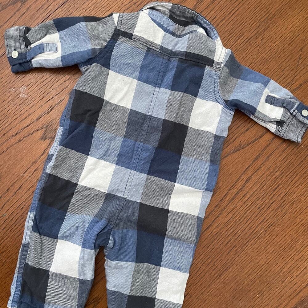 Baby Gap Plaid Romper size 3-6m - Picture 5 of 6